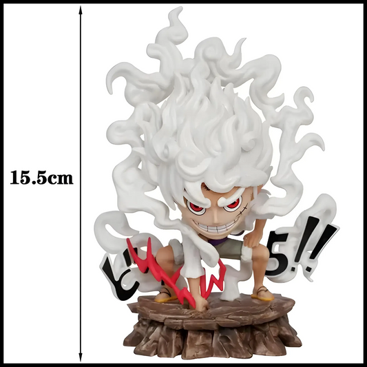 ONP010 - Mini Monkey D. Rufy Gear 5 Action Figure da 15.5cm in PVC