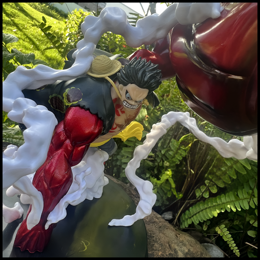 ONP007 - Monkey D. Rufy Gear IV Action Figure da 24cm in PVC