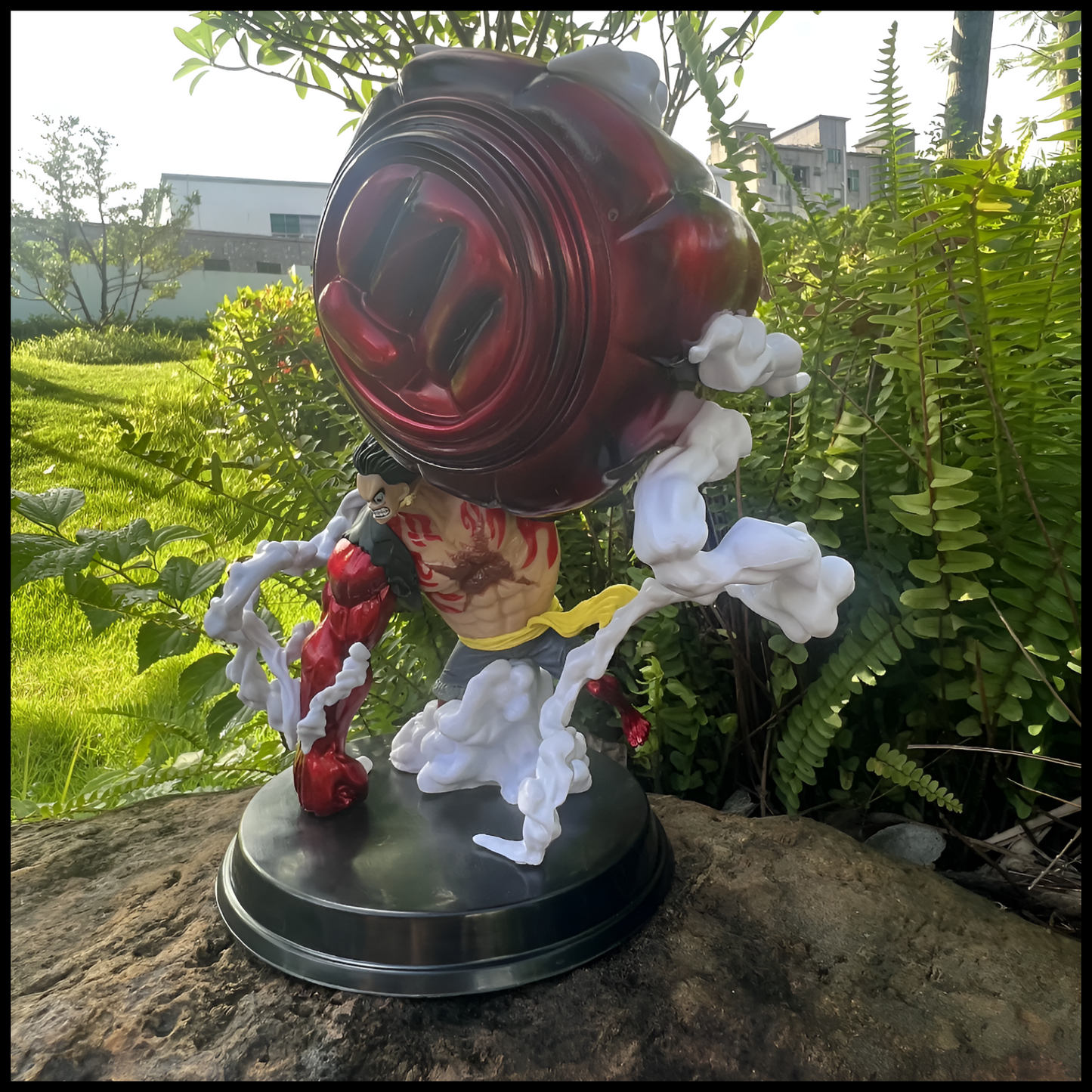 ONP007 - Monkey D. Rufy Gear IV Action Figure da 24cm in PVC