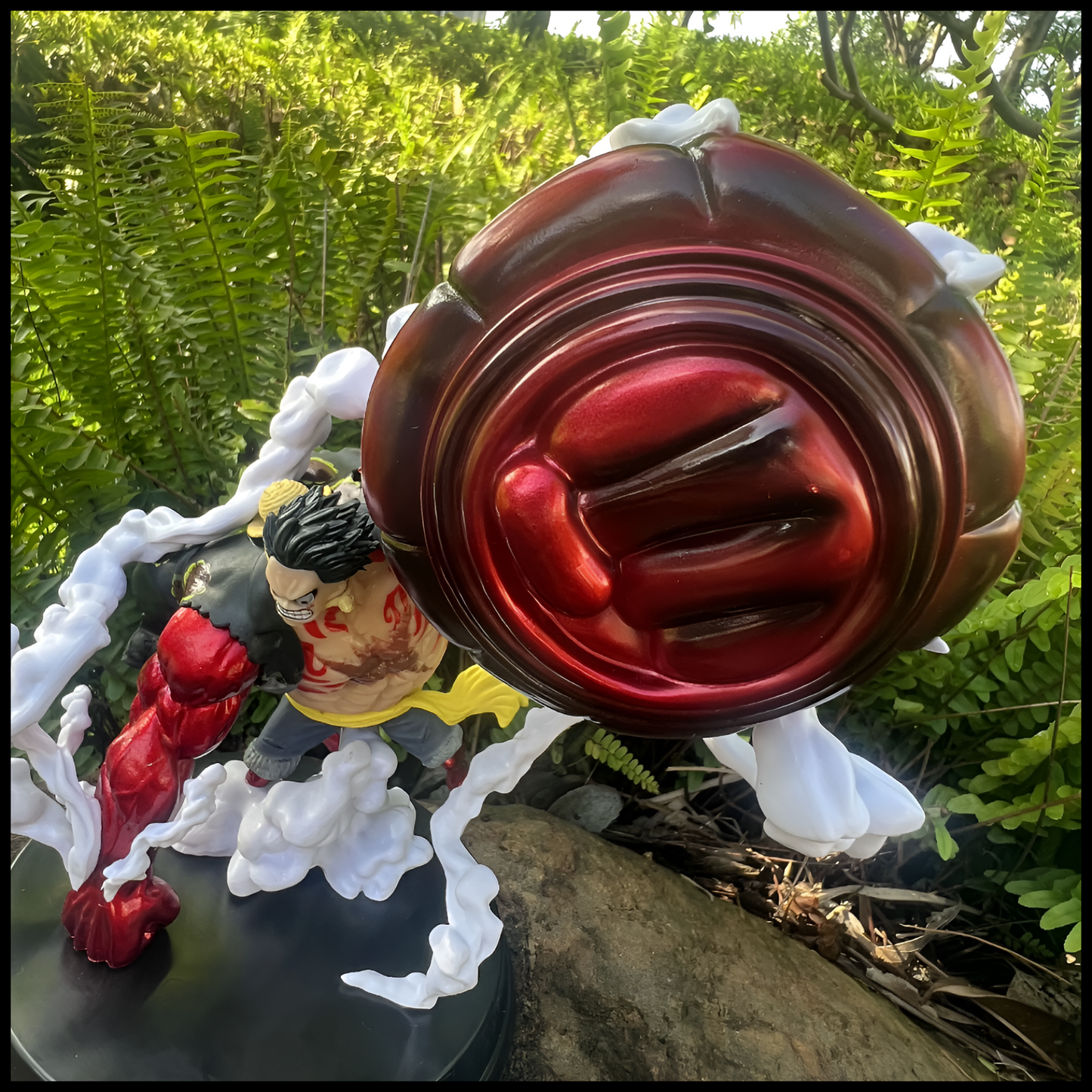 ONP007 - Monkey D. Rufy Gear IV Action Figure da 24cm in PVC
