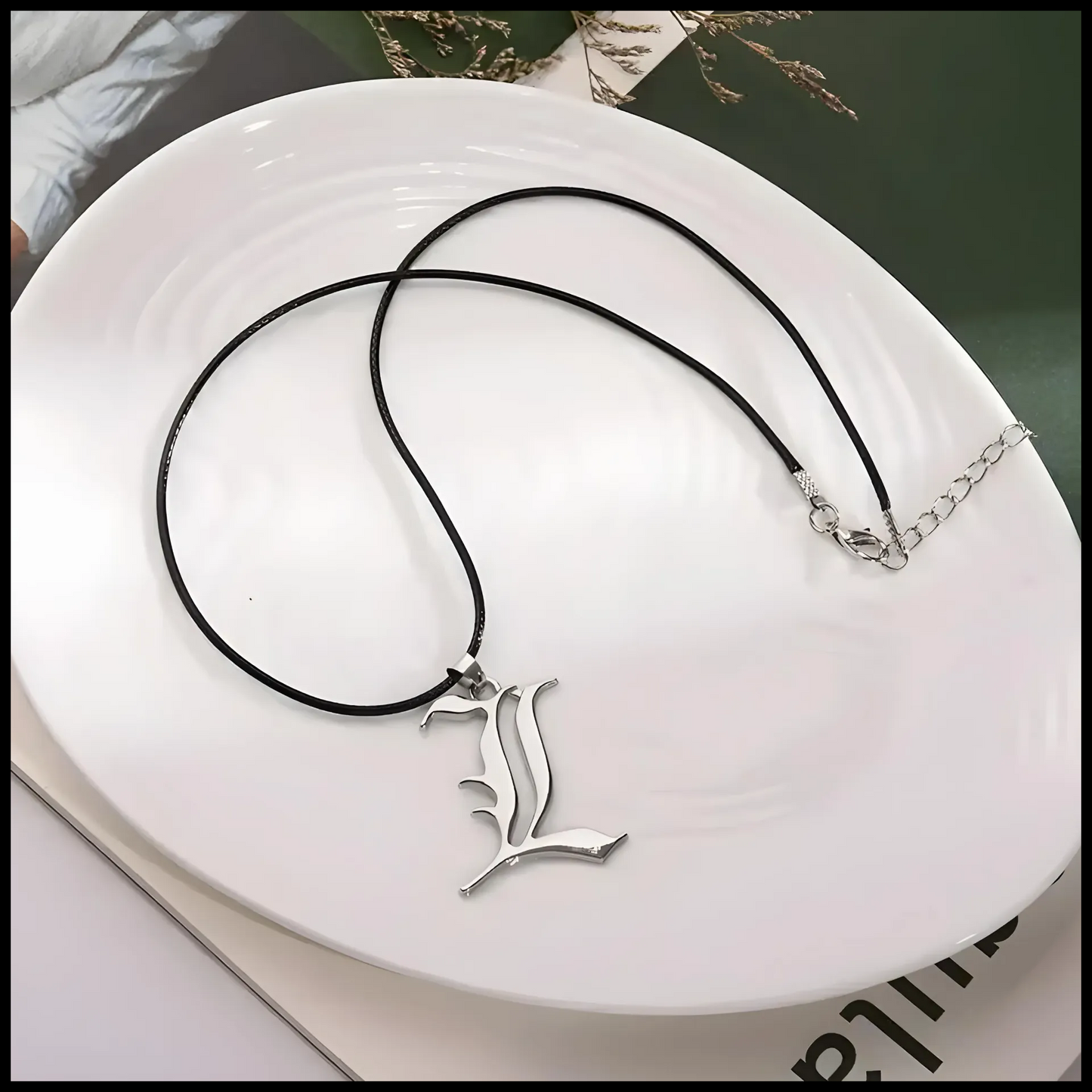 DHN002 - Collana, Penna e Diario in Pelle da 20x14cm