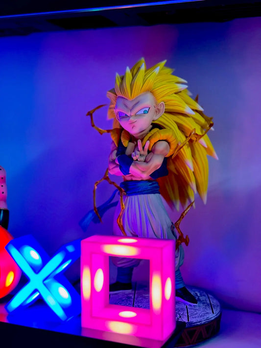 DRB001 - Gotenks Super Sayan Action Figure da 25cm in PVC