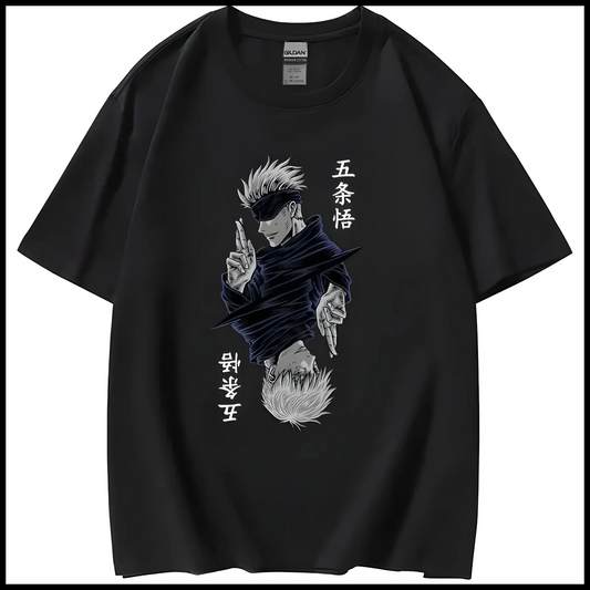 JUK003 - Satoru Gojo T-shirt in Poliestere