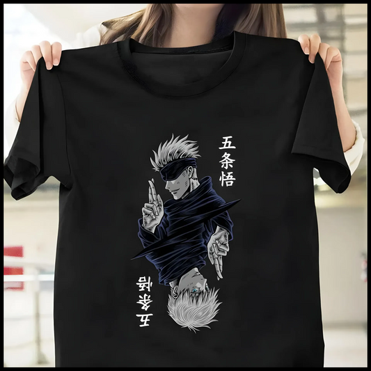 JUK003 - Satoru Gojo T-shirt in Poliestere