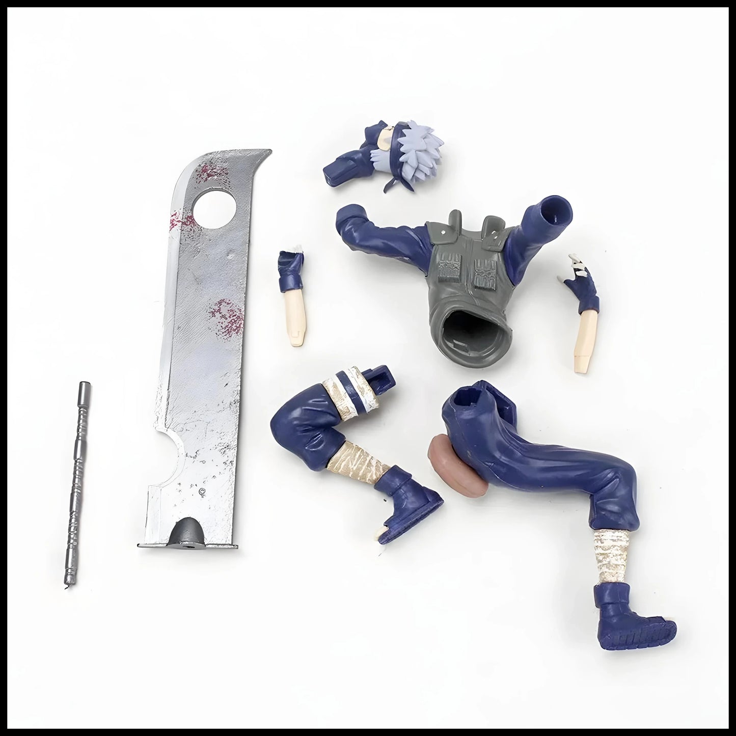 NAR008 - Kakashi Hatake Action Figure da 15x26.5cm in PVC
