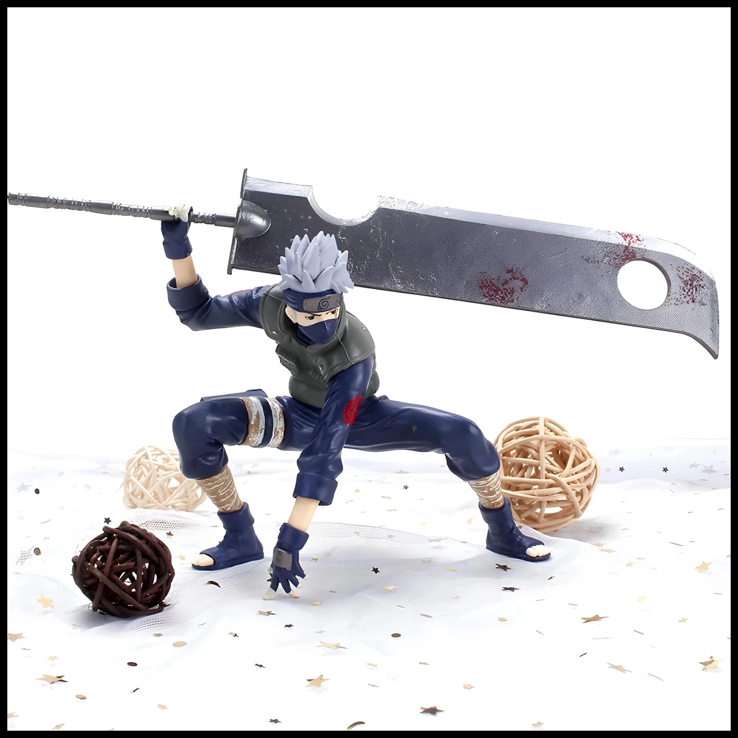NAR008 - Kakashi Hatake Action Figure da 15x26.5cm in PVC