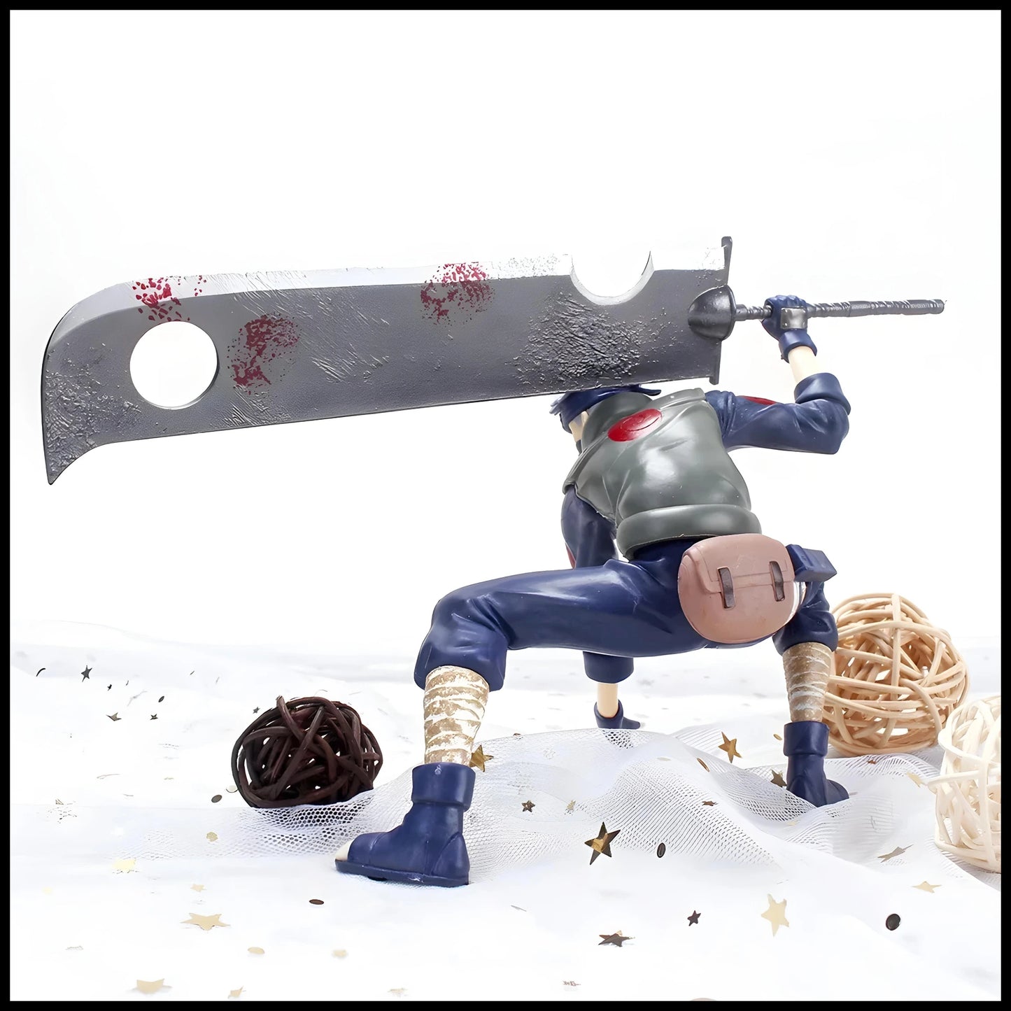 NAR008 - Kakashi Hatake Action Figure da 15x26.5cm in PVC