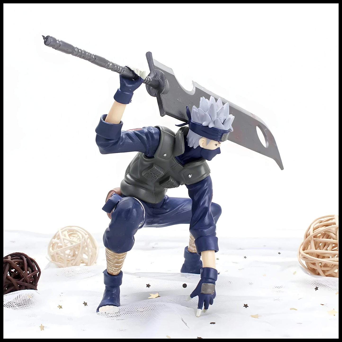 NAR008 - Kakashi Hatake Action Figure da 15x26.5cm in PVC