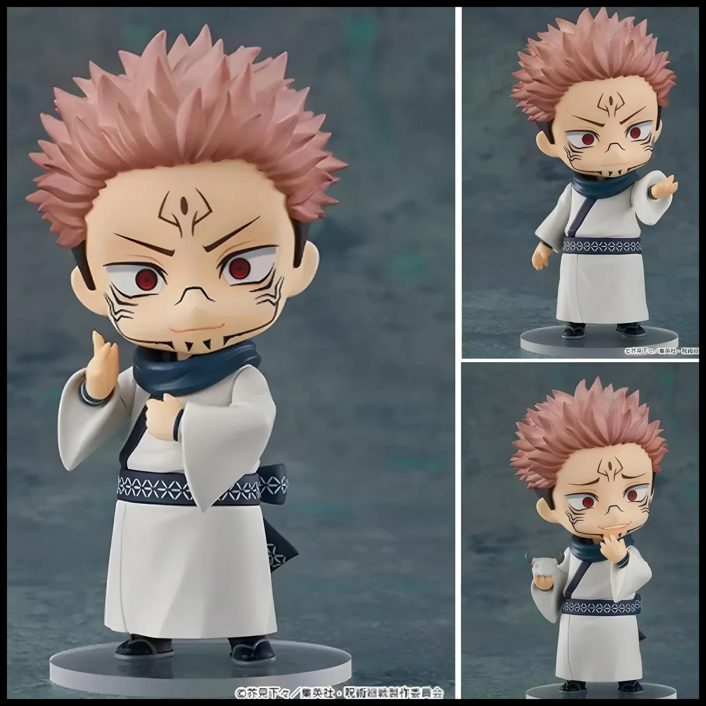 JUK007 - Ryomen Sukuna e Itadori Yuji Action Figure da 10cm in PVC