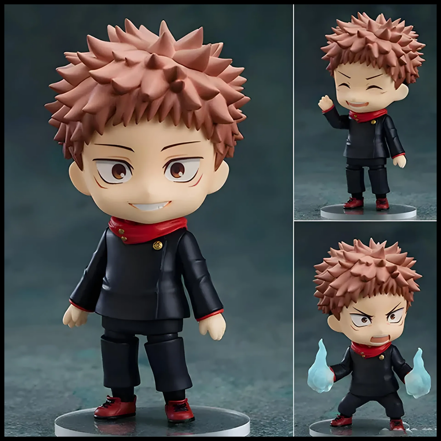 JUK007 - Ryomen Sukuna e Itadori Yuji Action Figure da 10cm in PVC