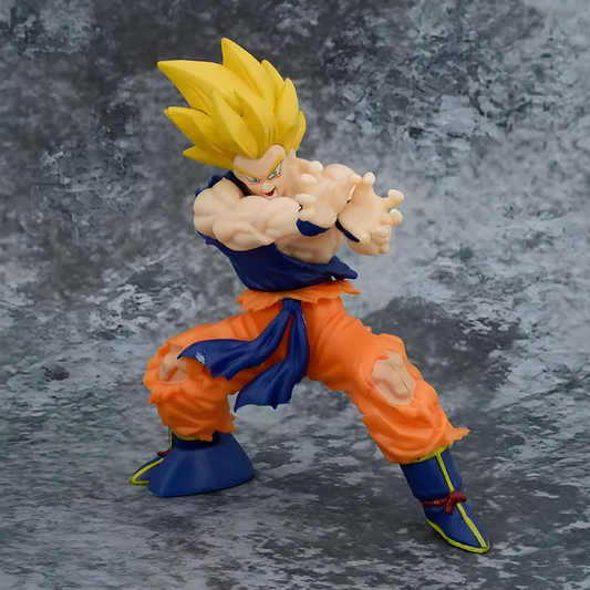 DRB014 -  Son Goku Super Saiyan Kamehameha Action Figure da 16cm in PVC