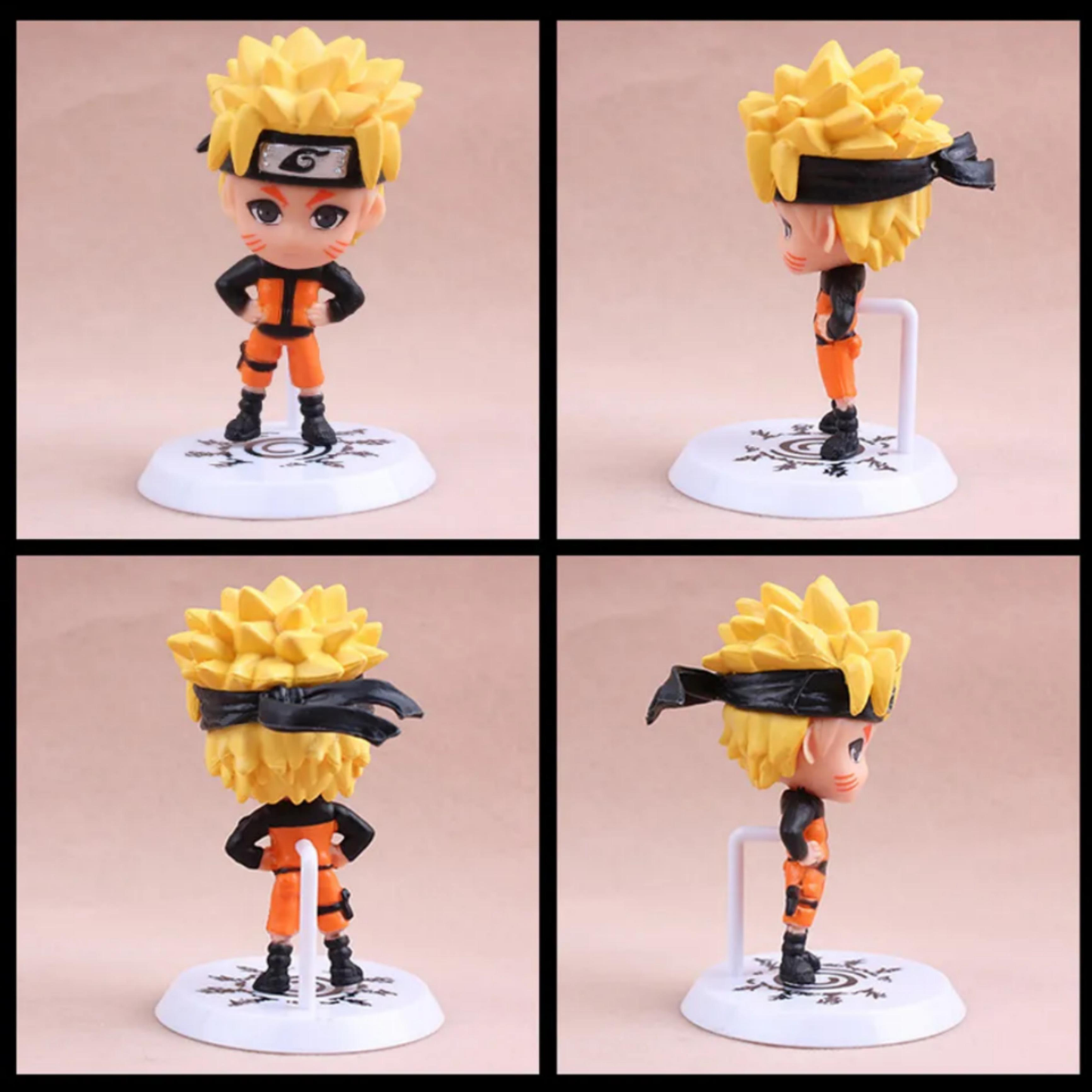 NAR001 - Set 6 Mini Action Figure da 7cm in PVC