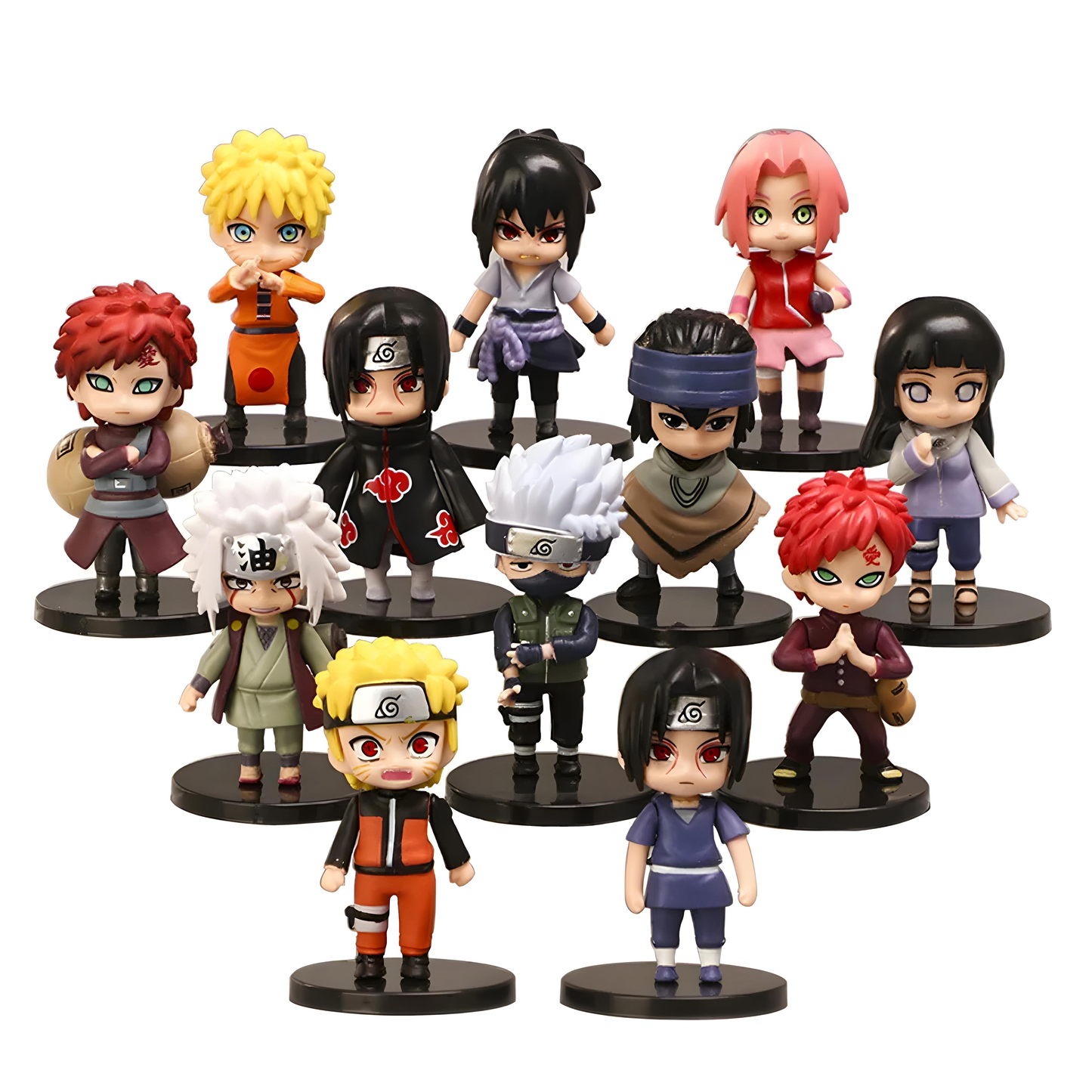 NAR002 - Set 12 Action Figure da 7cm in PVC