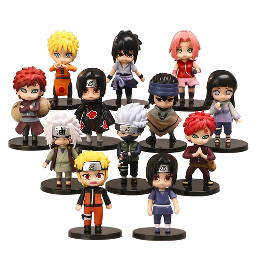 NAR002 - Set 12 Action Figure da 7cm in PVC