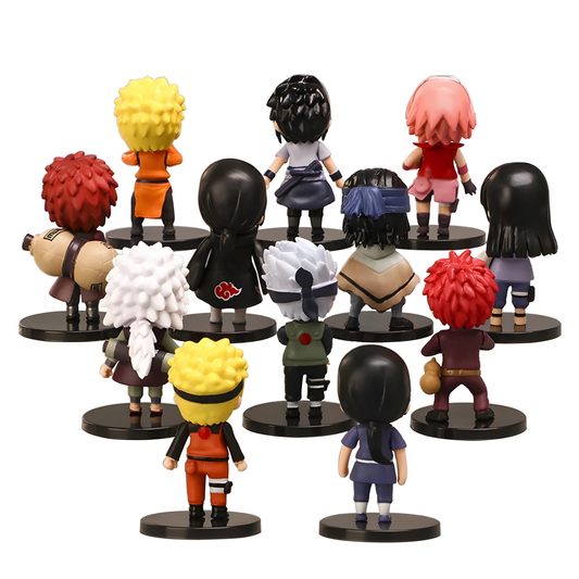 NAR002 - Set 12 Action Figure da 7cm in PVC