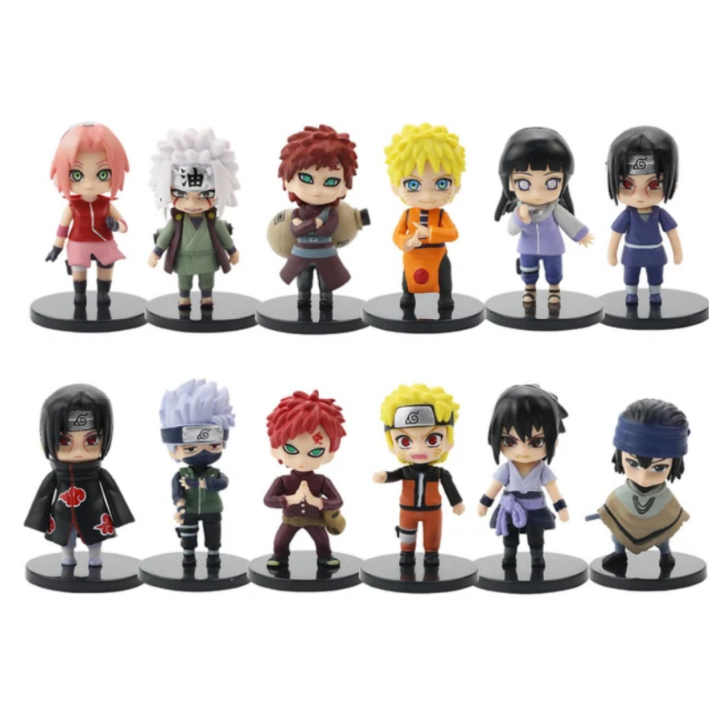 NAR002 - Set 12 Action Figure da 7cm in PVC