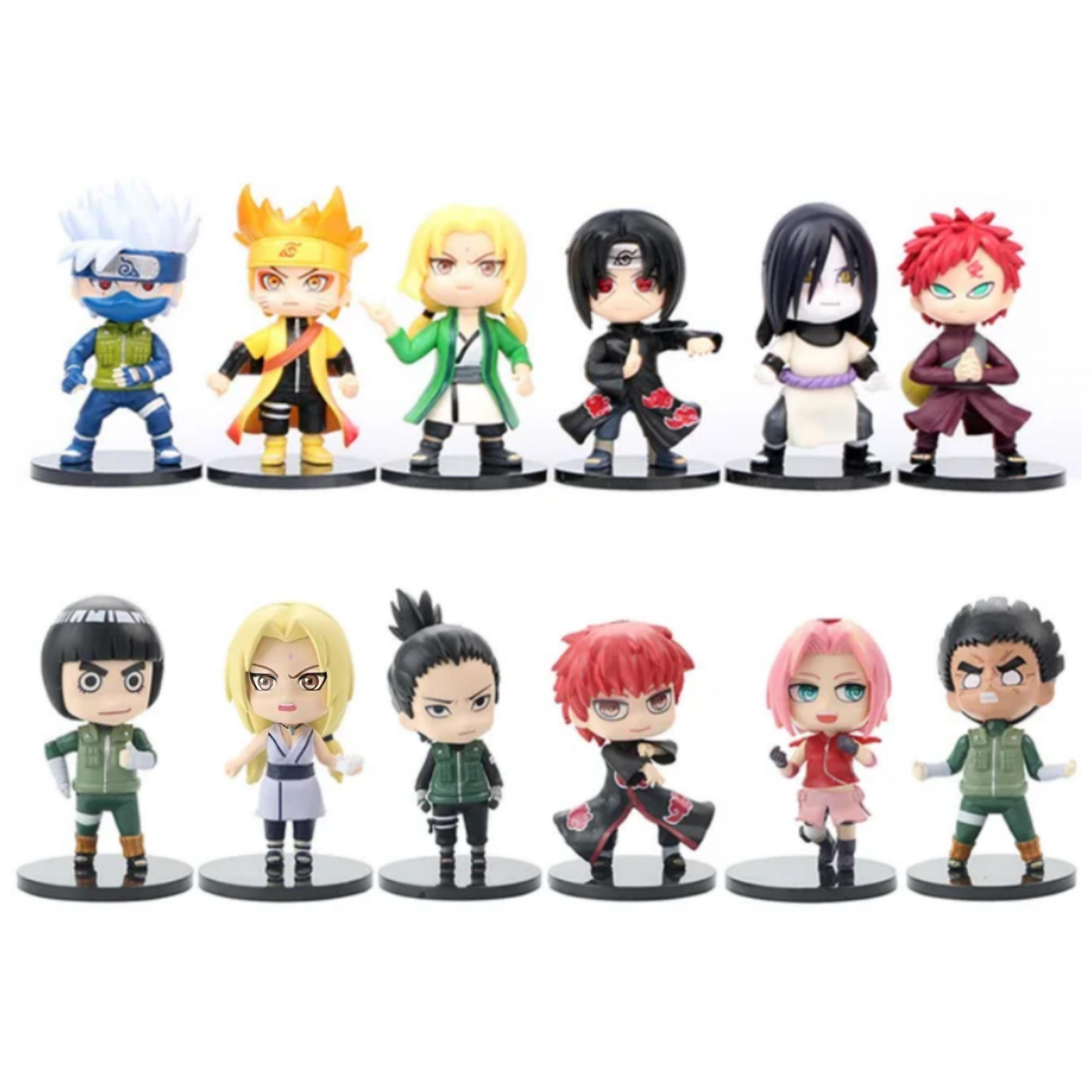 NAR002 - Set 12 Action Figure da 7cm in PVC