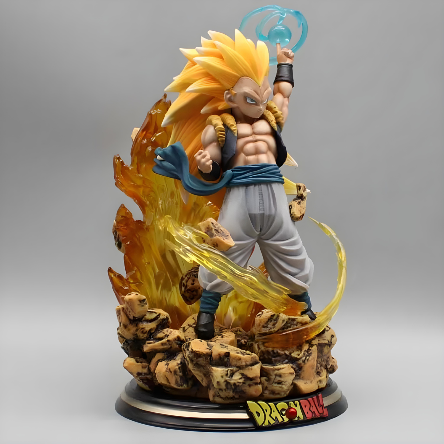 DRB008 - Super Saiyan 3 Gotenks Action Figure da 22cm in PVC