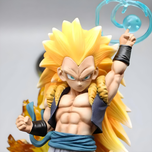 DRB008 - Super Saiyan 3 Gotenks Action Figure da 22cm in PVC