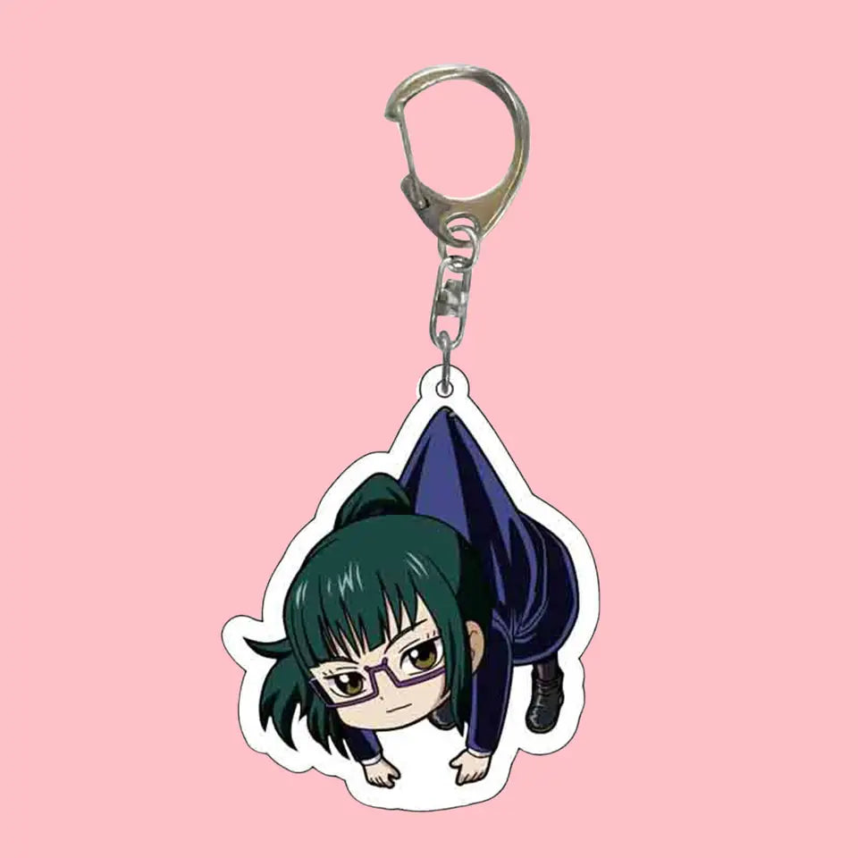 JUK002 - Portachiavi  Toge Panda Gojō Sukuna Itadori Megumi Nobara Maki