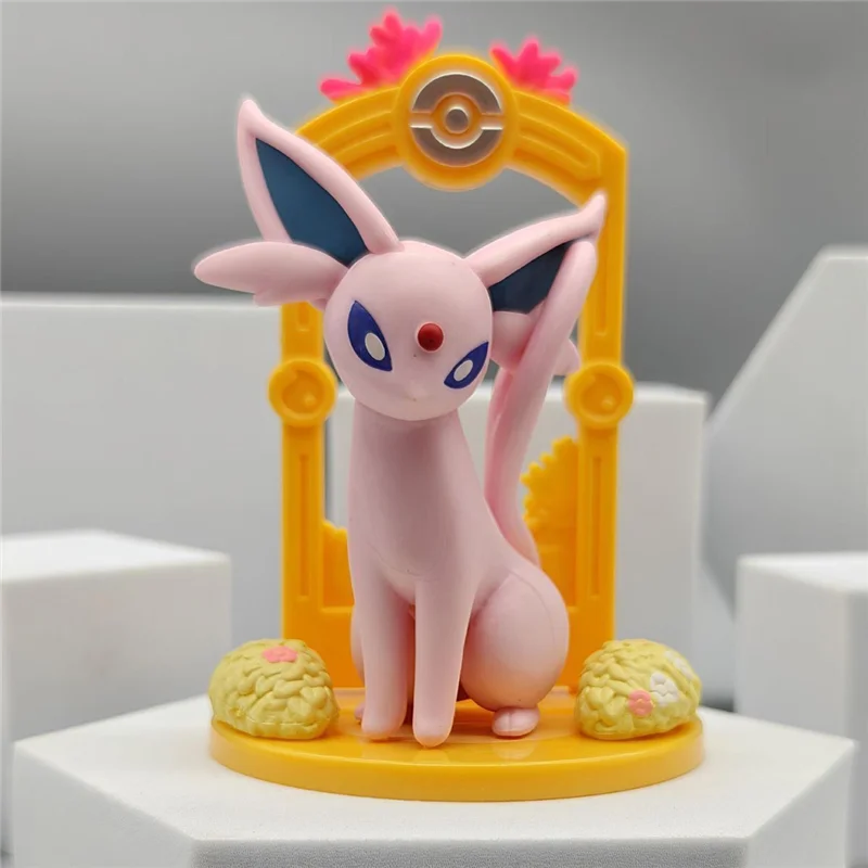 POK003 - Mistery Box di Eevee Vaporeon Jolteon Flareon Espeon Umbreon Leafeon Glaceon Sylveon Action Figure da 8 Cm in ABS