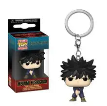 JUK006 - Jujutsu Kaisen Satoru Gojo Megumi Fushiguro Nobara Kugisaki Yuji Itadori Funko POP portachiavi tascabile in Vinile