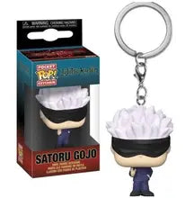 JUK006 - Jujutsu Kaisen Satoru Gojo Megumi Fushiguro Nobara Kugisaki Yuji Itadori Funko POP portachiavi tascabile in Vinile
