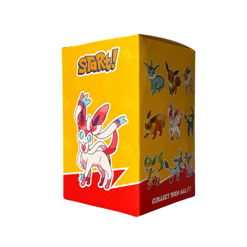 POK003 - Mistery Box di Eevee Vaporeon Jolteon Flareon Espeon Umbreon Leafeon Glaceon Sylveon Action Figure da 8 Cm in ABS