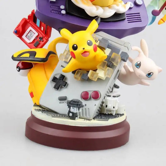 POK002 - Pikachu Charizard Mewtwo Action Figure da 20 Cm in PVC