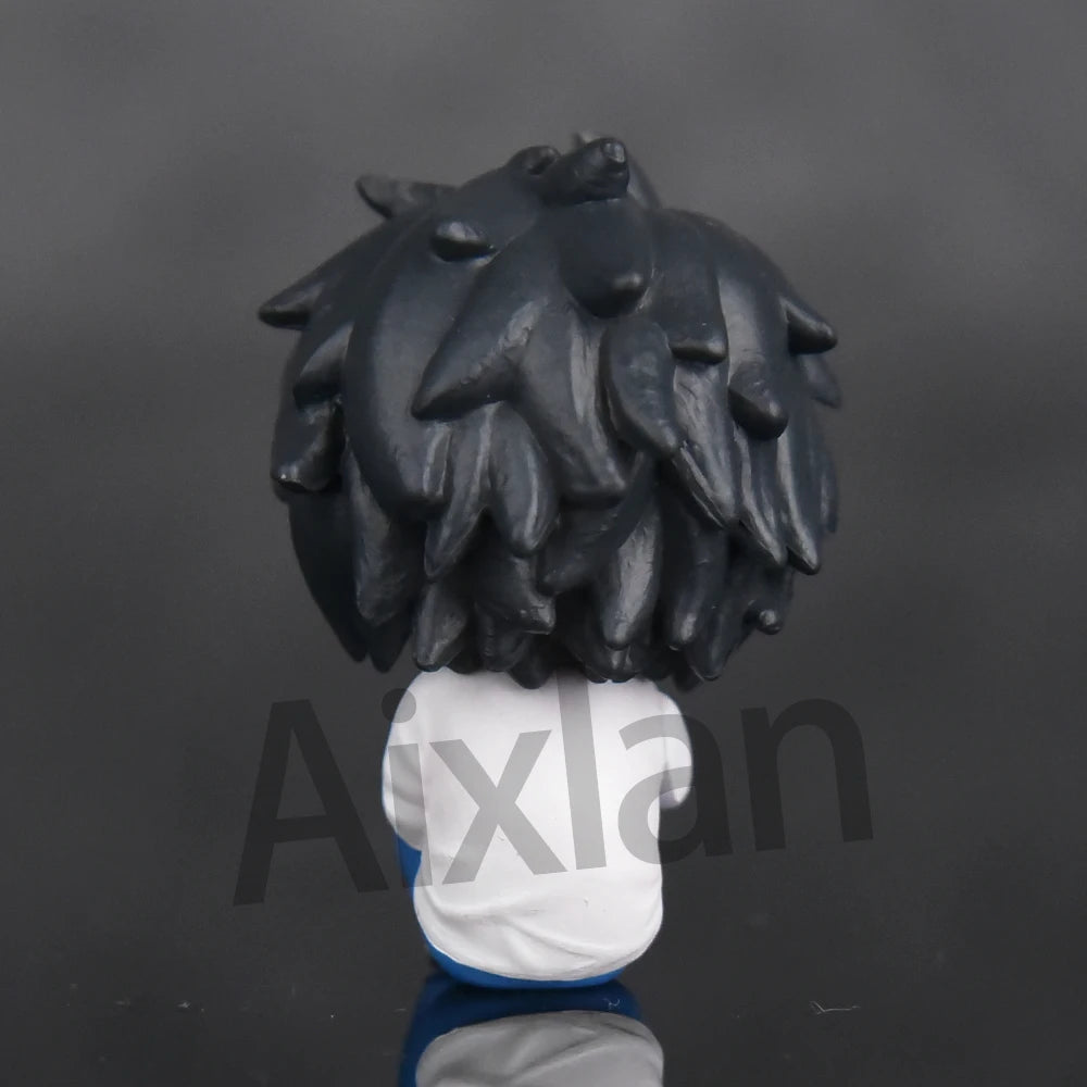 DHN003 - 5 Mini Action figure di Light Yagami Ryuk Rem Misa Amane L Lawliet da 4Cm in PVC