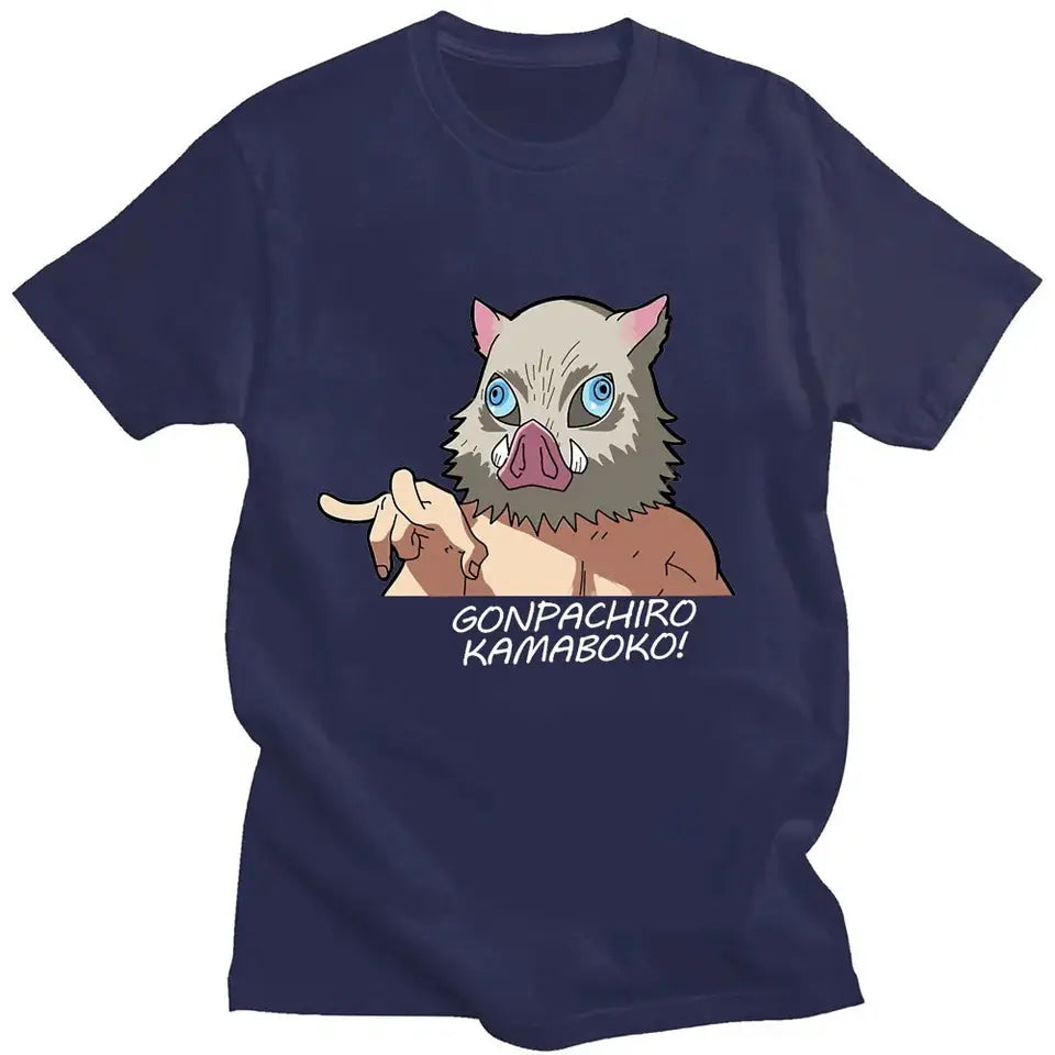 DMS003 -  Hashibira Inosuke T-Shirt in Cotone
