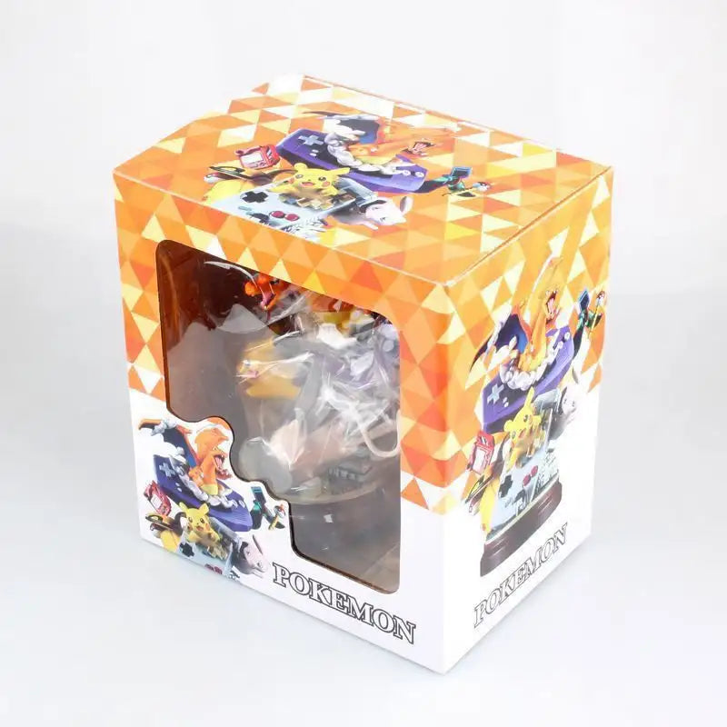 POK002 - Pikachu Charizard Mewtwo Action Figure da 20 Cm in PVC