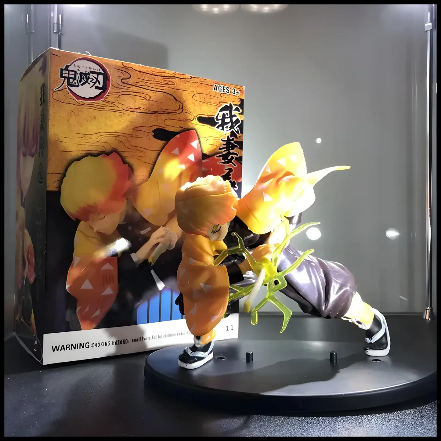 DMS008 - Zenitsu Agatsuma Action Figure in PVC