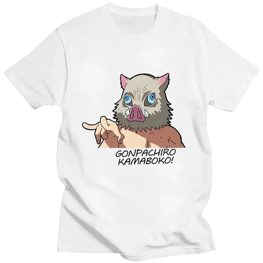 DMS003 -  Hashibira Inosuke T-Shirt in Cotone