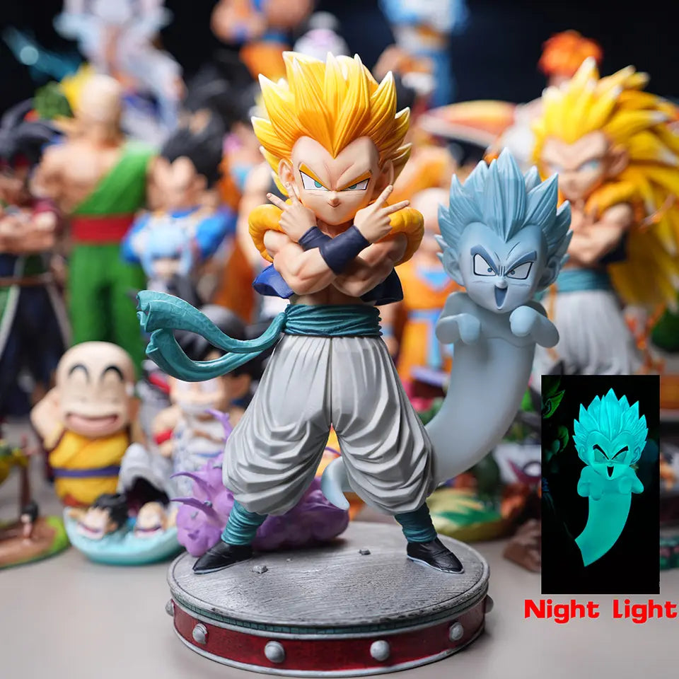 DRB001 - Gotenks Super Sayan Action Figure da 25cm in PVC