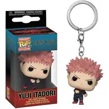 JUK006 - Jujutsu Kaisen Satoru Gojo Megumi Fushiguro Nobara Kugisaki Yuji Itadori Funko POP portachiavi tascabile in Vinile