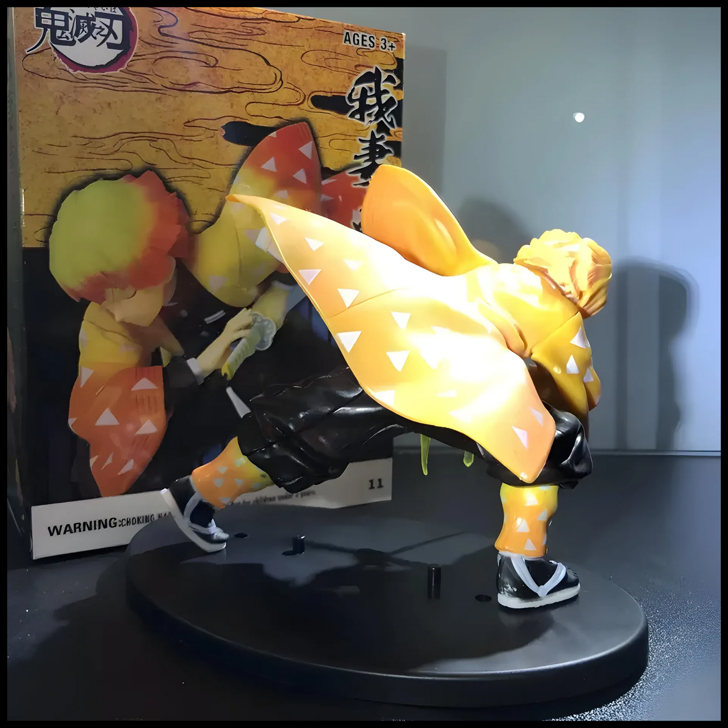 DMS008 - Zenitsu Agatsuma Action Figure in PVC