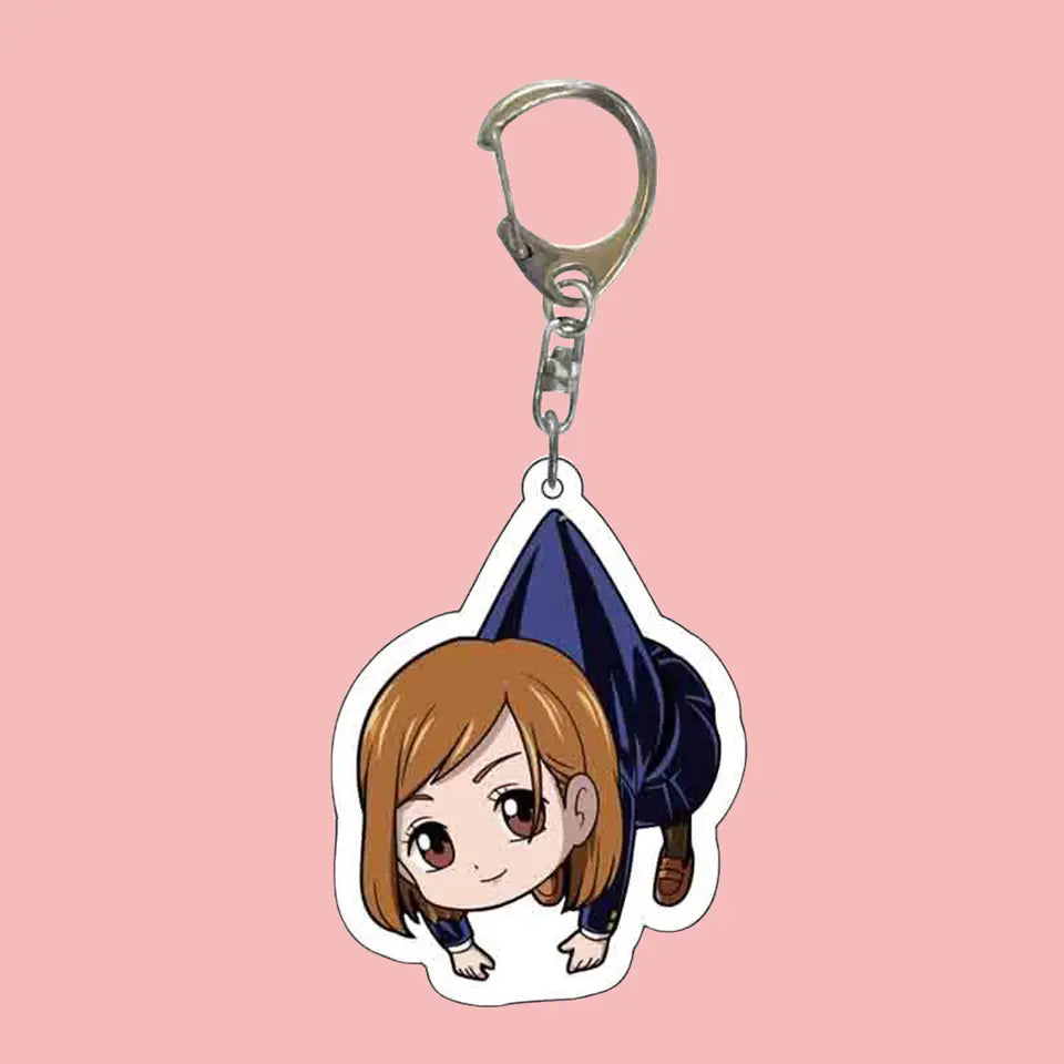 JUK002 - Portachiavi  Toge Panda Gojō Sukuna Itadori Megumi Nobara Maki