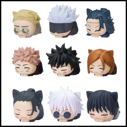 JUK004 - Set Mini Action Figure da 6cm in PVC