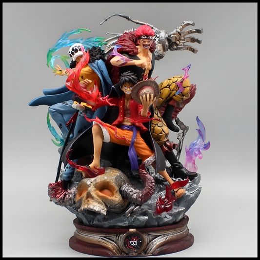 ONP017 - Three Captains Action Figure da 22cm in PVC