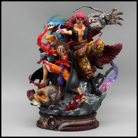 ONP017 - Three Captains Action Figure da 22cm in PVC