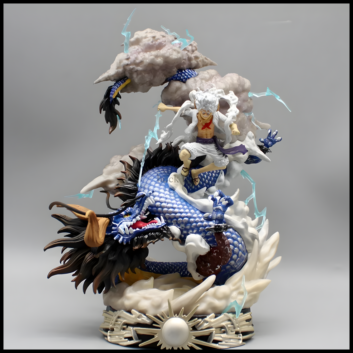 ONP019 - Monkey D. Rufy Gear V vs Kaido Action Figure da 24cm in PVC