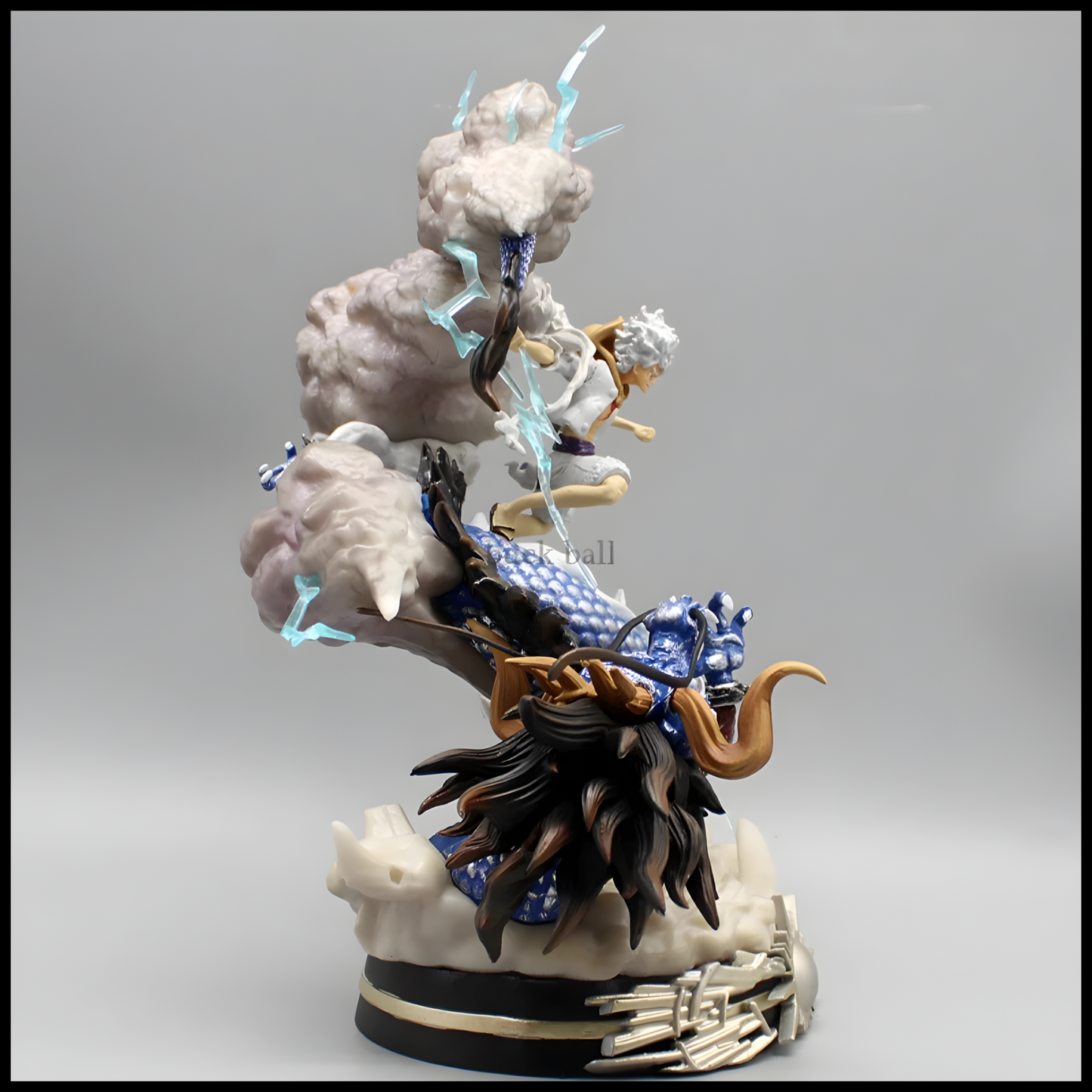 ONP019 - Monkey D. Rufy Gear V vs Kaido Action Figure da 24cm in PVC