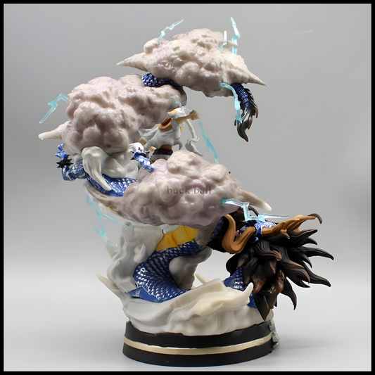 ONP019 - Monkey D. Rufy Gear V vs Kaido Action Figure da 24cm in PVC