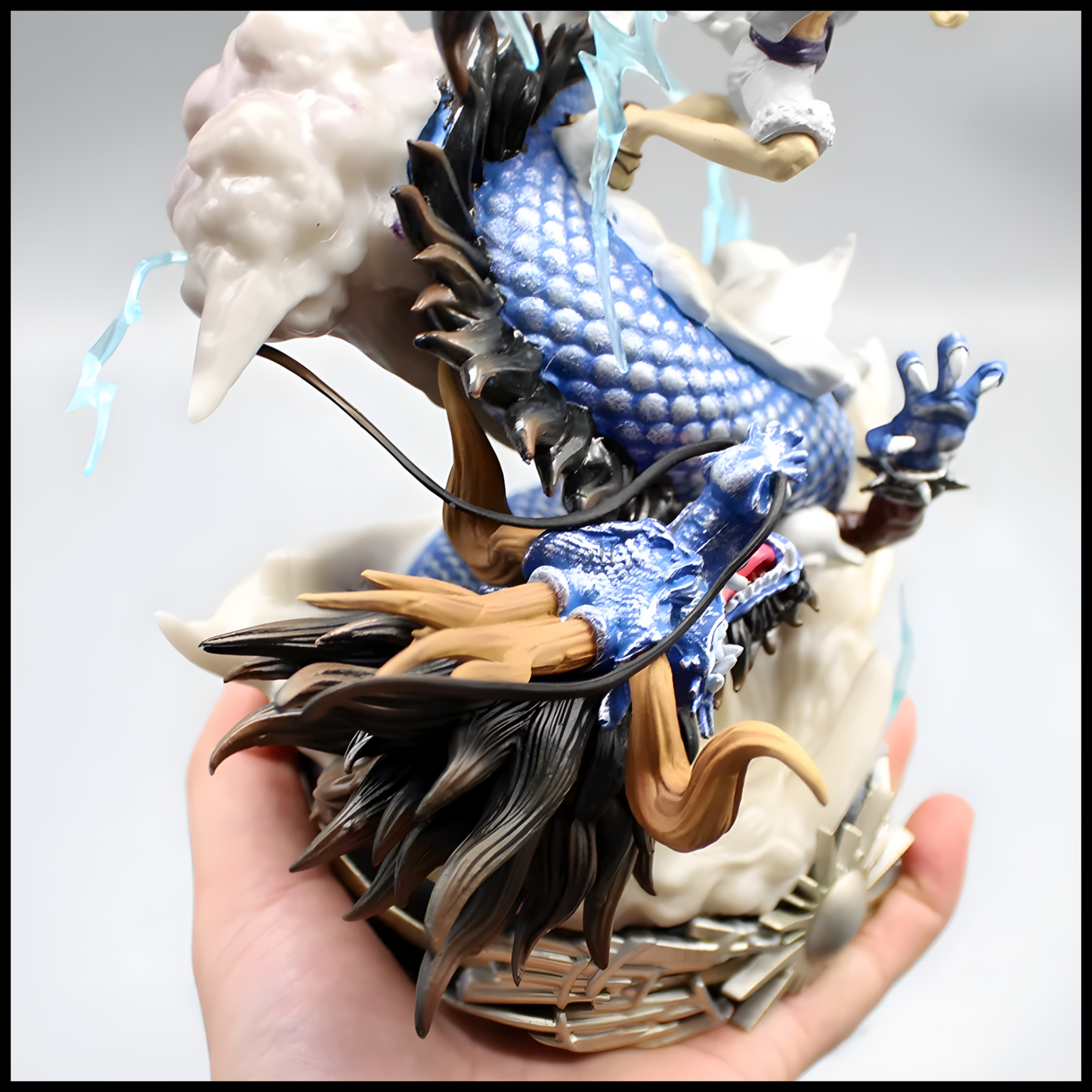 ONP019 - Monkey D. Rufy Gear V vs Kaido Action Figure da 24cm in PVC