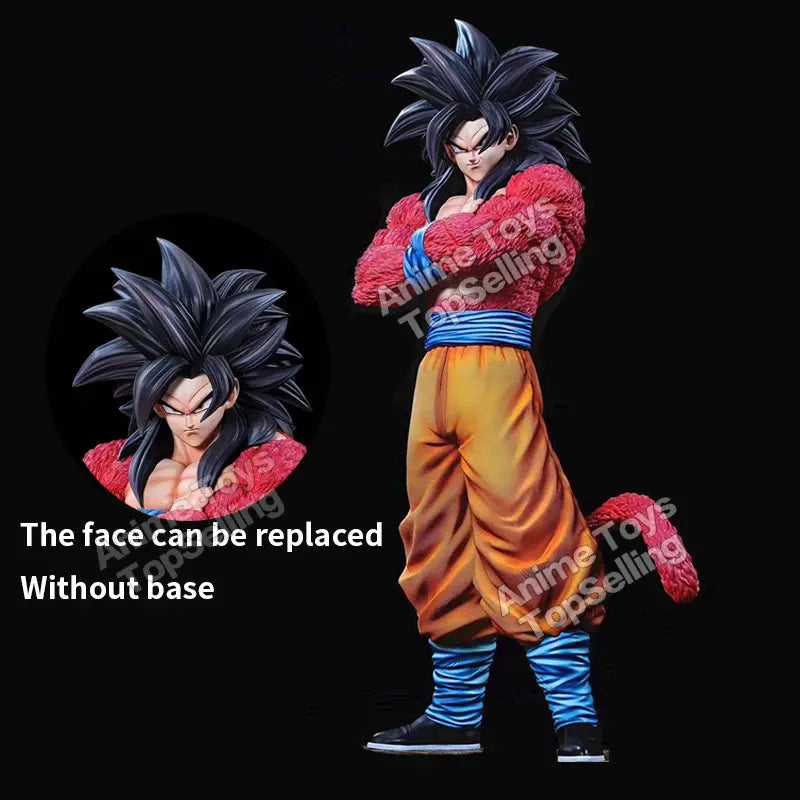 DRB007 - Goku SSJ4 Statua da 32Cm in PVC