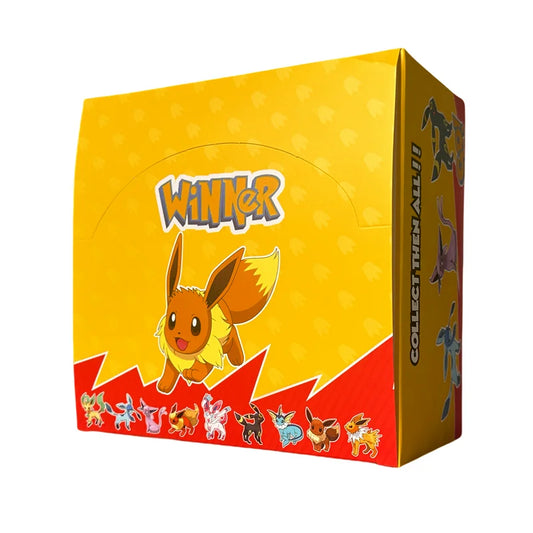 POK003 - Mistery Box di Eevee Vaporeon Jolteon Flareon Espeon Umbreon Leafeon Glaceon Sylveon Action Figure da 8 Cm in ABS