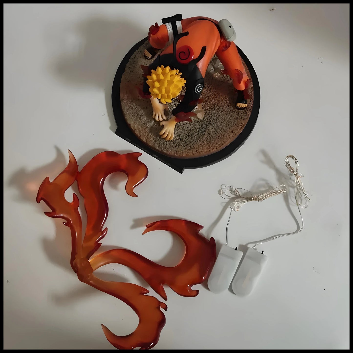 NAR009 - Naruto Uzumaki Led da 15cm in PVC