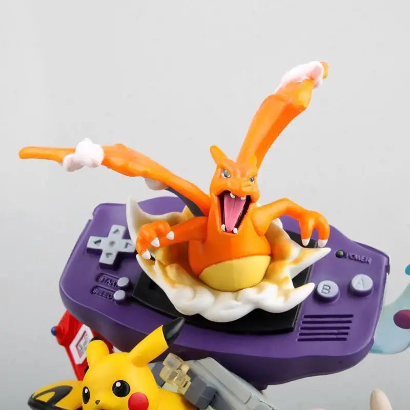 POK002 - Pikachu Charizard Mewtwo Action Figure da 20 Cm in PVC