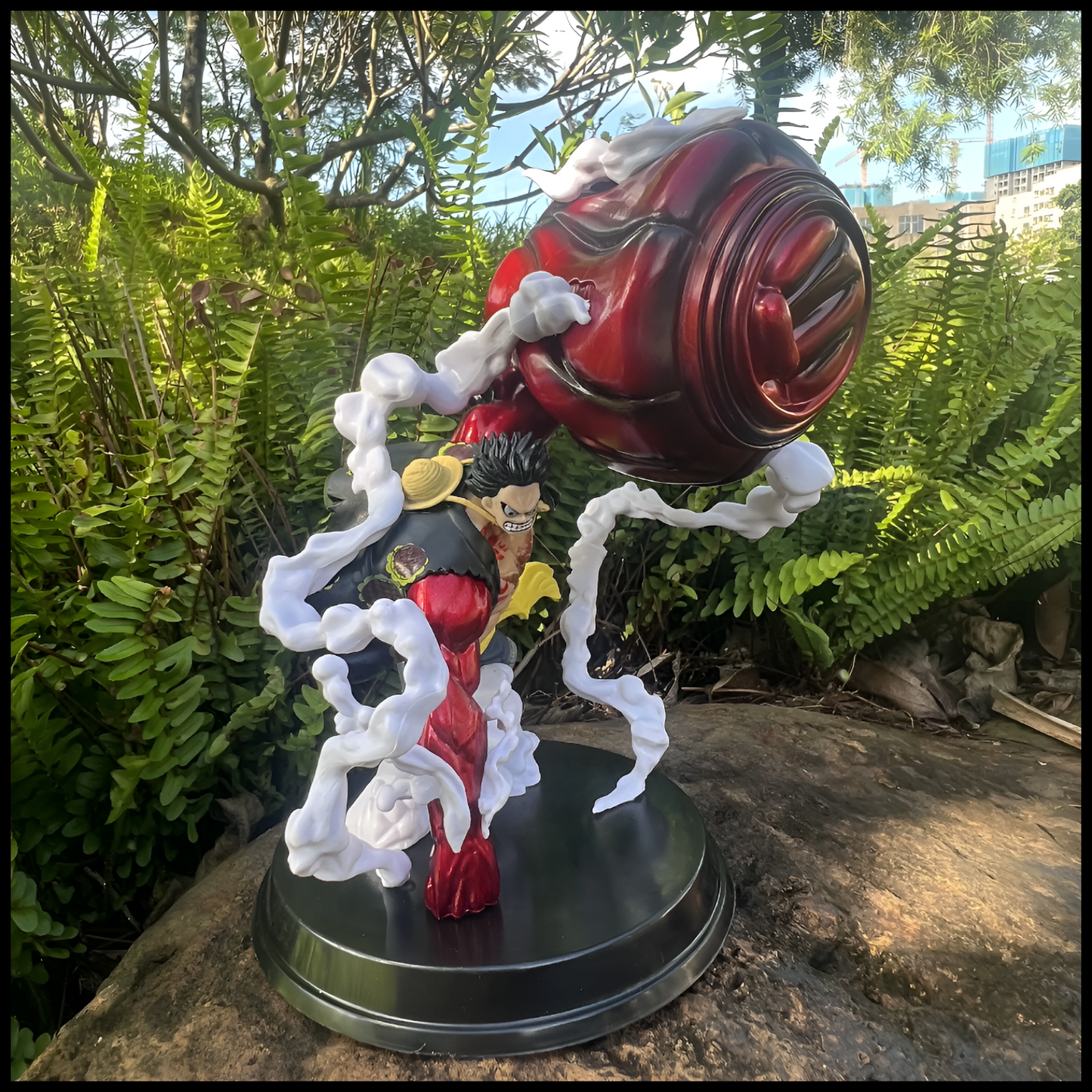 ONP007 - Monkey D. Rufy Gear IV Action Figure da 24cm in PVC